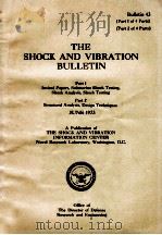 THE SHOCK AND VIBRATION BULLETIN 43 PART1-2（1973 PDF版）