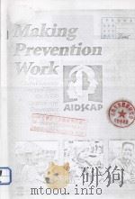 MAKING PREVENTION WORK GLOBAL LESSONS LEARNED FROM THE AIDS CONTROL AND PREVENTION(AIDSCAP)PROJECT 1     PDF电子版封面     