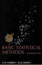 BASIC STATISTICAL METHODS SECOND EDITION   1965  PDF电子版封面     