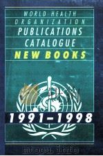 PUBLICATIONS CATALOGUE NEW BOOKS 1991-1998   1998  PDF电子版封面     