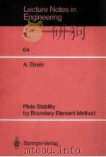 PLATE STABILITY BY BOUNDARY ELEMENT METHOD（1991 PDF版）