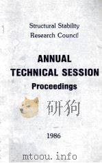 1986 ANNUAL TECHNICAL SESSION   1986  PDF电子版封面     
