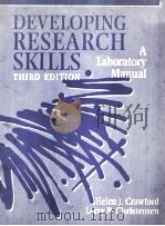 DEVELOPING RESEARCH SKILLS A LABORATORY MANUAL THIRD EDITION（1995 PDF版）