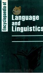 ENCYCLOPAEDIA OF LANGUAGE AND LINGUISTICS VOLUME SEVEN SEMANTICS IN LINGUISTICS（1999 PDF版）