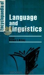 ENCYCLOPAEDIA OF LANGUAGE AND LINGUISTICS VOLUME FOUR SOCIO-LINGUISTICS（1999 PDF版）