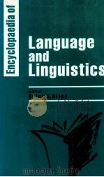ENCYCLOPAEDIA OF LANGUAGE AND LINGUISTICS VOLUME TEN PSYCHOLONGUISTICS   1999  PDF电子版封面  8170209048  BRIAN T.RILEY 