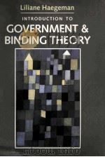 INTRODUCTION TO GOVERNMENT AND BINDING THEORY（1991 PDF版）