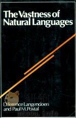 THE VASTNESS OF NATURAL LANGUAGES（1984 PDF版）