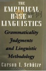 THE EMPIRICAL BASE OF LINGUISTICS GRAMMATICALITY JUDGMENTS AND LINGUISTIC METHODOLOGY（1996 PDF版）