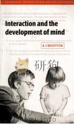 INTERACTION AND THE DEVELOPMENT OF MIND（1997 PDF版）
