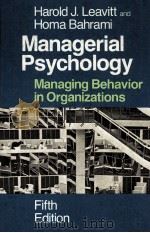 MANAGERIAL PSYCHOLOGY MANAGING BEHAVIOR IN ORGANIZATIONS   1958  PDF电子版封面  0226469735  HAROLD J. LEAVITT AND HOMA BAH 