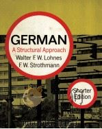 GERMAN A STRUCTURAL APPROACH SHORTER EDITION   1970  PDF电子版封面     