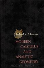 Modern Calculus And Analytic Geometry   1969  PDF电子版封面    Richard A.Silverman 