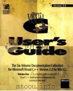 VISUAL C++ USER'S GUIDE（1994 PDF版）