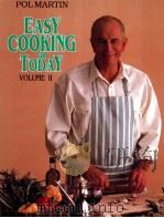 POL MARTIN EASY COOKING FOR TODAY VOLUME 2   1990  PDF电子版封面  292084556X   