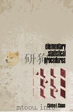 Elementary Statistical Procedures Second Edition（1976 PDF版）