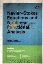 NAVIER-STOKES EQUATIONS AND NONLINEAR FUNCTIONAL ANALYSIS（1983 PDF版）