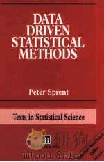DATA DRIVEN STATISTICAL METHODS   1998  PDF电子版封面    P.SPRENT 