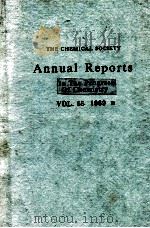 ANNUAL REPORTS ON THE PROGRESS OF CHEMISTRY VOL.66 SECTION B（1970 PDF版）