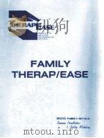 FAMILY THERAP/EASE   1982  PDF电子版封面     