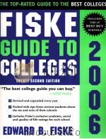 FISKE GUIDE TO COLLEGES 2006     PDF电子版封面  1402203748   