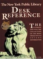 THE NEW YORK PUBLIC LIBRARY DESK REFERENCE（1989 PDF版）
