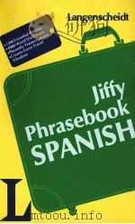 JIFFY PHRASEBOOK SPANISH（1986 PDF版）