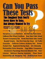 CAN YOU PASS THESE TESTS   1987  PDF电子版封面  1566198682  ALLEN D.BRAGDON 