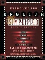 EXERCISES FOR ENGLISH SIMPLIFIED EIGHTH EDITION   1997  PDF电子版封面  0673976300   