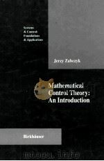 MATHEMATICAL CONTROL THEORY:AN INTRODUCTION（1995 PDF版）