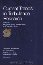 CURRENT TRENDS IN TURBULENCE RESEARCH   1988  PDF电子版封面    HERMAN BRANOVER 