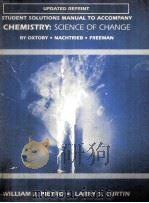 STUDENT SOLUTIONS MANUAL TO ACCOMPANY CHEMISTRY:SCIENCE OF CHANGE（1992 PDF版）