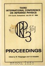 Third International Conference On Infrared Physics（1984 PDF版）