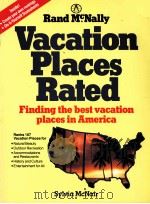 VACATION PLACES RATED   1986  PDF电子版封面     