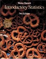 INTRODUCTORY STATISTICS THIRD EDITION   1991  PDF电子版封面    NEIL A.WEISS AND MATTHEW J.HAS 