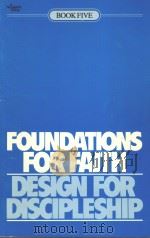FOUNDATIONS FOR FAITH   1973  PDF电子版封面     