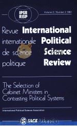 SELECTION OF CABINET MINISTERS（1981 PDF版）