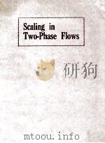 SCALING IN TWO-PHASE FLOWS   1980  PDF电子版封面     