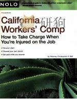 CALIFORNIA WORKERS'COMP 7TH EDITION   1995  PDF电子版封面  9714133086  JOB 