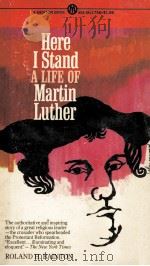 HERE I STAND A LIFE OF MARTIN LUTHER   1950  PDF电子版封面     