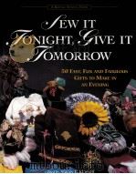 SEW IT TONIGHT GIVE IT TOMORROW（1995 PDF版）