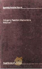 Inorganic Reaction Mechanisms Volume 7（1981 PDF版）