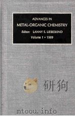 Advances In Metal-Organic Chemistry Volume 1 1989（1988 PDF版）