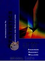 INTRODUCTION TO STATISTICS CONCEPTS AND APPLICATIONS THIRD EDITION   1986  PDF电子版封面  0314028137  DAVID R.ANDERSON  DENNIS J.SWE 