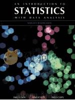 AN INTRODUCTION TO STATISTICS WITH DATA ANALYSIS   1992  PDF电子版封面  053413579X  SHELLEY RASMUSSEN 
