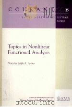 TOPICS IN NONLINEAR FUNCTIONAL ANALYSIS 6（1974 PDF版）