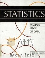 STATISTICS MAKING SENSE OF DATA   1987  PDF电子版封面  0697068951  CHESTER L.OLSON 