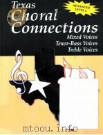 TEXAS CHORAL CONNECTIONS ADVANCED LEVEL 4   1999  PDF电子版封面  0026556278   