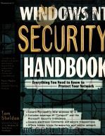 WINDOWS NT SECURITY HANDBOOK   1997  PDF电子版封面  0078822408   