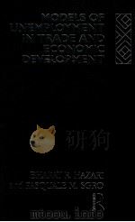 MODELS OF UNEMPLOYMENT IN TRADE AND ECONOMIC DEVELOPMENT（1992 PDF版）